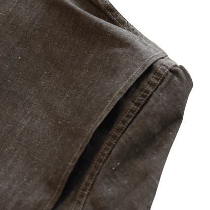 Mister Freedom×SUGAR CANE ミスターフリーダム×シュガーケーン SC15704 NOS Brown Chambray ”WILD CAT” Zip Jacket ワイルドキャット ジップジャケット エルボパッチ Mada in USA