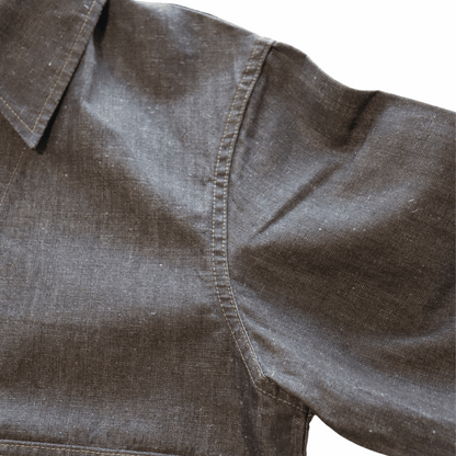 Mister Freedom×SUGAR CANE ミスターフリーダム×シュガーケーン SC15704 NOS Brown Chambray ”WILD CAT” Zip Jacket ワイルドキャット ジップジャケット エルボパッチ Mada in USA