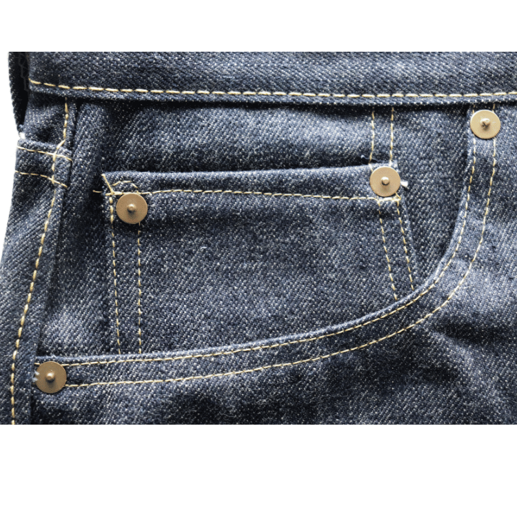 SUGAR CANE SC49001 Super “Denim” Collectibles #01 14oz. BLUE DENIM OVERALLS “S1945” MODEL