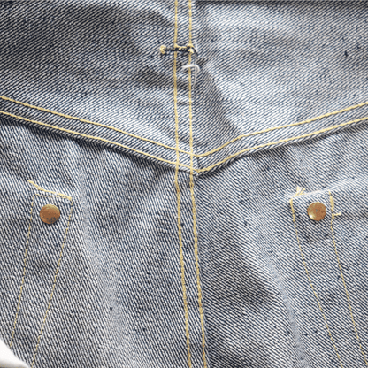 SUGAR CANE SC49001 Super “Denim” Collectibles #01 14oz. BLUE DENIM OVERALLS “S1945” MODEL