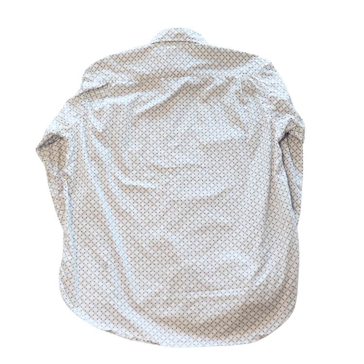 CUSHMAN クッシュマン 25489 DOT PRINT WORK SHIRTS ドットプリントワークシャツ 長袖