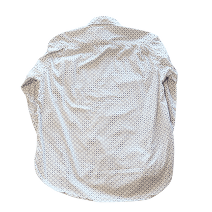 CUSHMAN クッシュマン 25489 DOT PRINT WORK SHIRTS ドットプリントワークシャツ 長袖