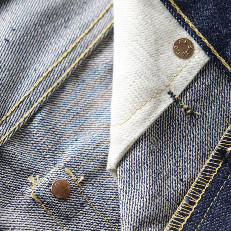 SUGAR CANE SC49001 Super “Denim” Collectibles #01 14oz. BLUE DENIM OVERALLS “S1945” MODEL