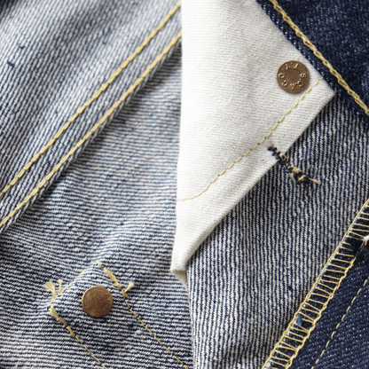 SUGAR CANE SC49001 Super “Denim” Collectibles #01 14oz. BLUE DENIM OVERALLS “S1945” MODEL