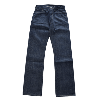 SUGAR CANE SC49001 Super “Denim” Collectibles #01 14oz. BLUE DENIM OVERALLS “S1945” MODEL