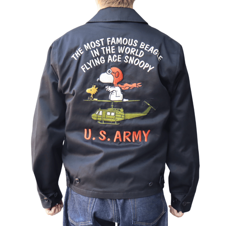 TOYS McCOY トイズマッコイ SOUVENIR JACKET SNOOPY "U. S. ARMY FLYING ACE"  TMJ2504 スーベニアジャケット スヌーピー  U.S.ARMY ベトジャン