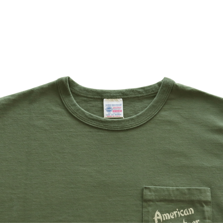 BUZZ RICKSON'S バズリクソンズ BR79581 S/S POCKET  T-SHIRT ポケットTシャツ3rd SQ.AMERICAN VOLUNTEER GROUP」フライングタイガース