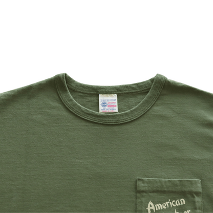 BUZZ RICKSON'S バズリクソンズ BR79581 S/S POCKET  T-SHIRT ポケットTシャツ3rd SQ.AMERICAN VOLUNTEER GROUP」フライングタイガース