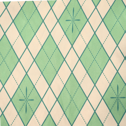 SAMURAI JEANS サムライジーンズ SSA25-01 蛇アーガイル総柄シャツ 業平菱アーガイル柄レーヨン