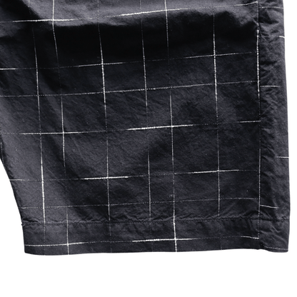 STUDIO D'ARTISAN ステュディオダルチザン 1900 KYOUTO BLACK DYEING KASURI SHORTS 京黒紋付染 絣 ショート パンツ