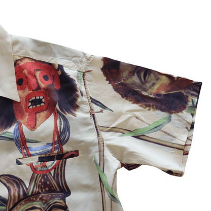 SUN SURF サンサーフ SS39481 SUN SURF SPECIAL EDITION “BATTLE MASK” ハワイアンシャツ アロハシャツ バトルマスク