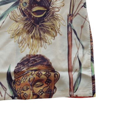 SUN SURF サンサーフ SS39481 SUN SURF SPECIAL EDITION “BATTLE MASK” ハワイアンシャツ アロハシャツ バトルマスク