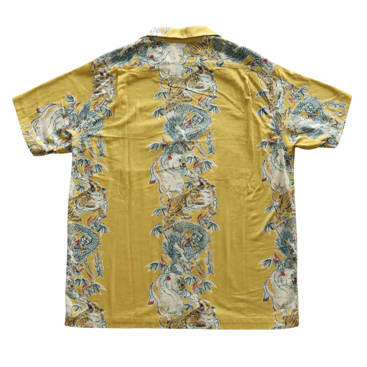 STUDIO D'ARTISAN ステュディオダルチザン　5721 トルネード豚アロハシャツ