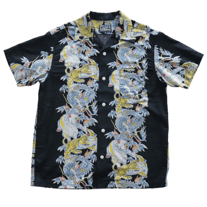 STUDIO D'ARTISAN ステュディオダルチザン　5721 トルネード豚アロハシャツ