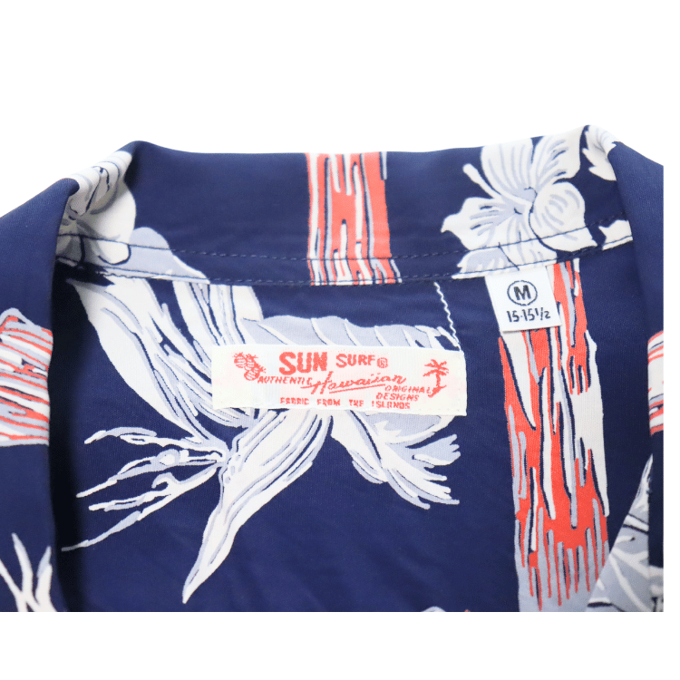SUN SURF サンサーフ SS39419 RAYON HAWAIIAN SHIRT “ISLAND PLANTS” レーヨンハワイアンシャツ  カメハメハ・ガーメント アイランドプランツ
