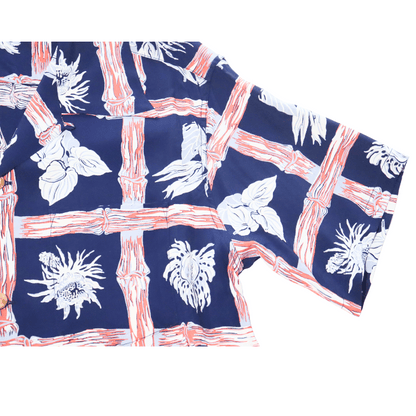 SUN SURF サンサーフ SS39419 RAYON HAWAIIAN SHIRT “ISLAND PLANTS” レーヨンハワイアンシャツ  カメハメハ・ガーメント アイランドプランツ