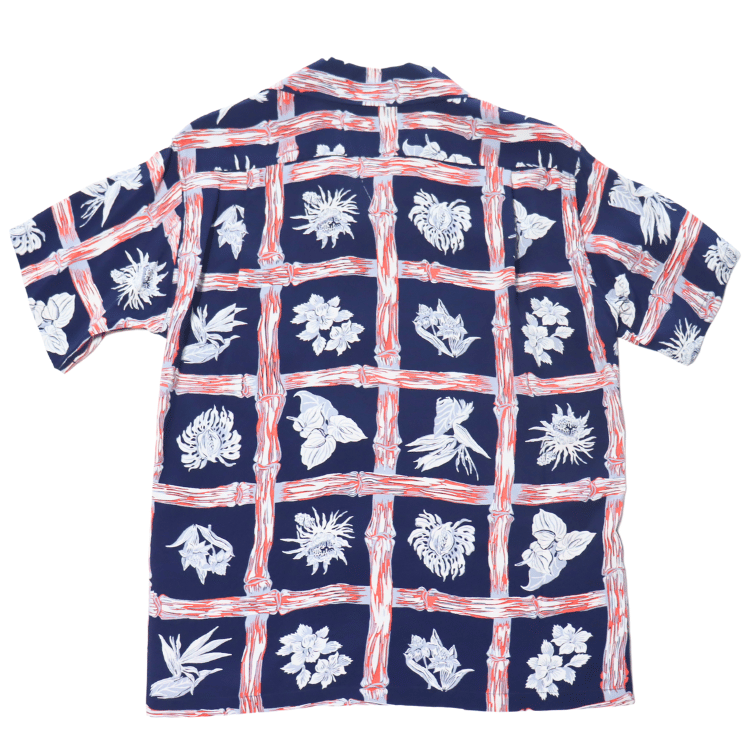 SUN SURF サンサーフ SS39419 RAYON HAWAIIAN SHIRT “ISLAND PLANTS” レーヨンハワイアンシャツ  カメハメハ・ガーメント アイランドプランツ