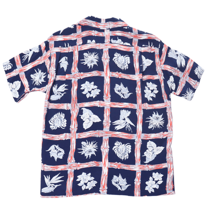 SUN SURF サンサーフ SS39419 RAYON HAWAIIAN SHIRT “ISLAND PLANTS” レーヨンハワイアンシャツ  カメハメハ・ガーメント アイランドプランツ