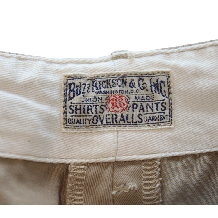 BUZZ RICKSON'S バズリクソンズ BR52381 EARLY MILITARY CHINOS (MOD.) 1945 MODEL SHORTS