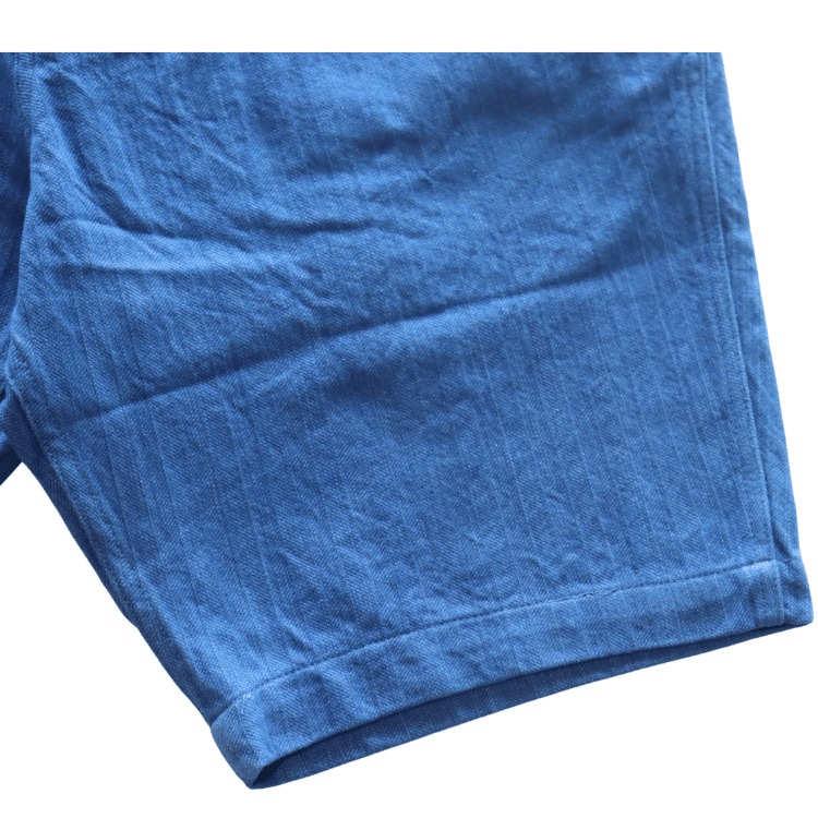 SAMURAI JEANS サムライジーンズ SJSP25-AHB 藍浅葱へリンボンイージーショーツ