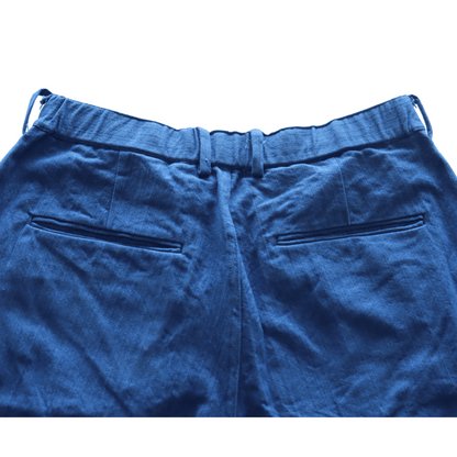 SAMURAI JEANS サムライジーンズ SJSP25-AHB 藍浅葱へリンボンイージーショーツ