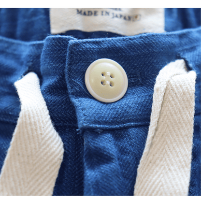 SAMURAI JEANS サムライジーンズ SJSP25-AHB 藍浅葱へリンボンイージーショーツ