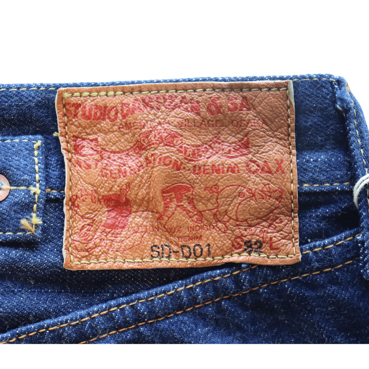 STUDIO D'ARTISAN ステュディオダルチザン SD-DO1 15oz天然藍レギュラーストレート