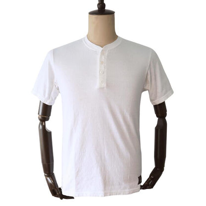 DALEE'S&CO ダリーズ by DELUXEWARE バイ デラックスウエア Spinner 1920s HENLEY NECK スピナー 1920s ワークヘンリーネック 7oz吊天竺 綿100％ シェイプコットン スラブ糸 ニット Tシャツ 半袖Tシャツ madeinjapan 日本製