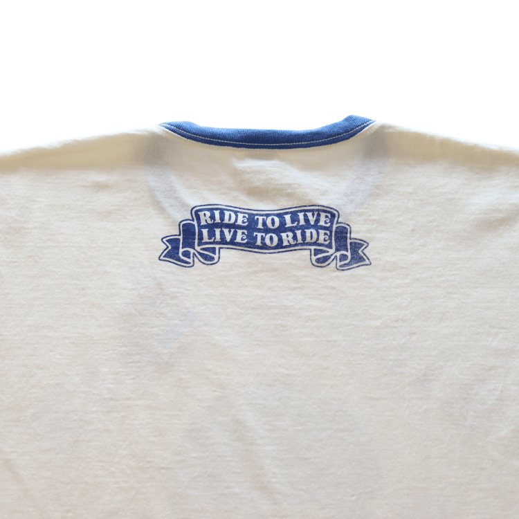 TOYS McCOY トイズマッコイ TMC2522 SNOOPY TEE ウッドストック "ライド・トゥー・ライブ・1969" 半袖Tシャツ