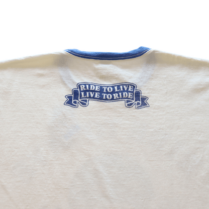 TOYS McCOY トイズマッコイ TMC2522 SNOOPY TEE ウッドストック "ライド・トゥー・ライブ・1969" 半袖Tシャツ