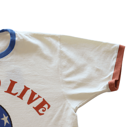 TOYS McCOY トイズマッコイ TMC2522 SNOOPY TEE ウッドストック "ライド・トゥー・ライブ・1969" 半袖Tシャツ