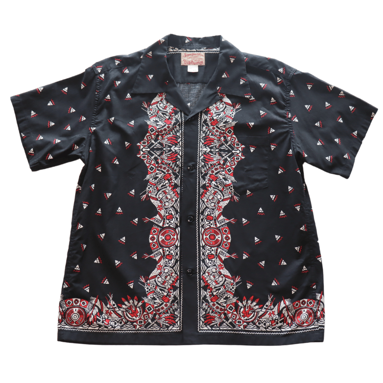 SUGAR CANE シュガーケーン SC39466 NATIVE AMERICAN BANDANA PRINT OPEN SHIRT ネイティブアメリカンバンダナプリントオープンシャツ