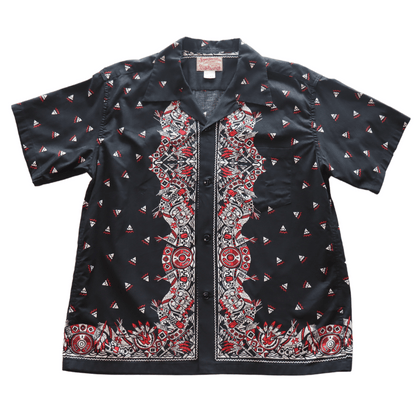 SUGAR CANE シュガーケーン SC39466 NATIVE AMERICAN BANDANA PRINT OPEN SHIRT ネイティブアメリカンバンダナプリントオープンシャツ