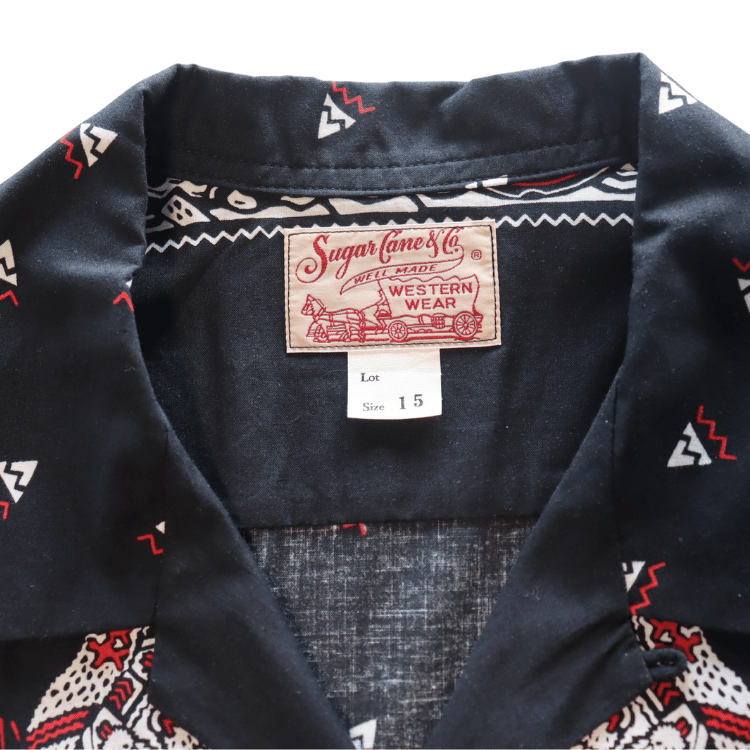 SUGAR CANE シュガーケーン SC39466 NATIVE AMERICAN BANDANA PRINT OPEN SHIRT ネイティブアメリカンバンダナプリントオープンシャツ