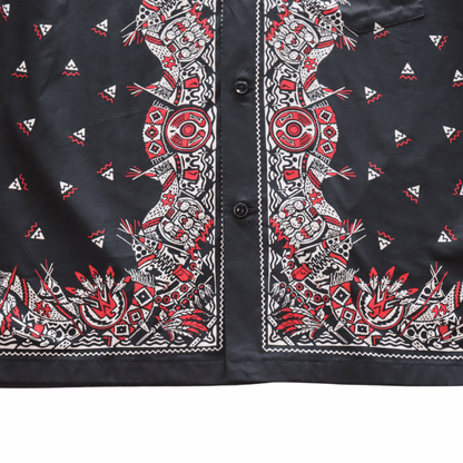 SUGAR CANE シュガーケーン SC39466 NATIVE AMERICAN BANDANA PRINT OPEN SHIRT ネイティブアメリカンバンダナプリントオープンシャツ