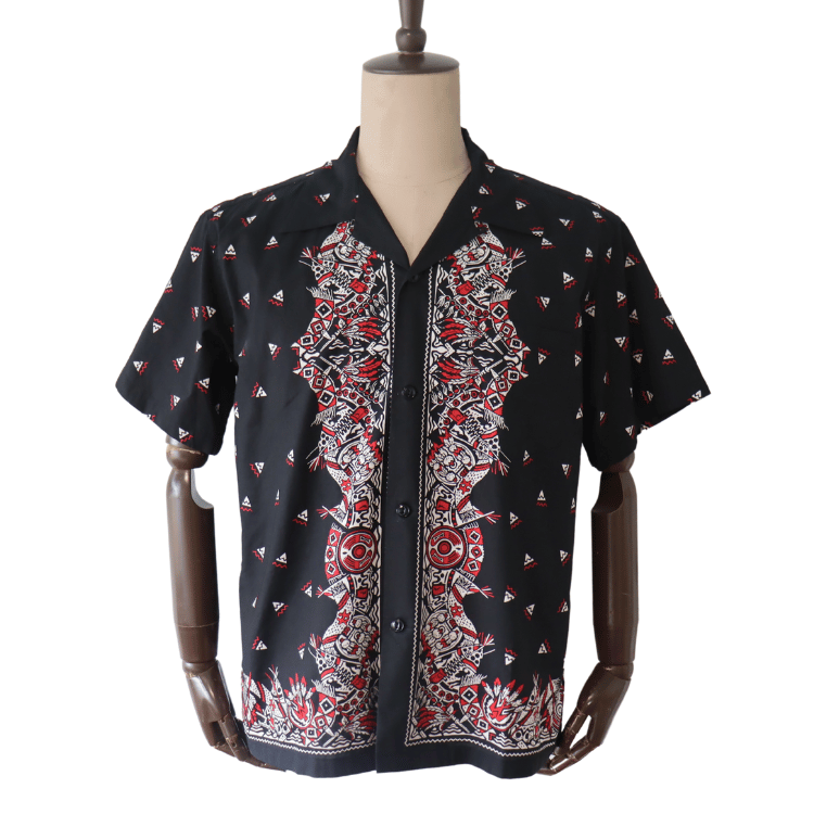 SUGAR CANE シュガーケーン SC39466 NATIVE AMERICAN BANDANA PRINT OPEN SHIRT ネイティブアメリカンバンダナプリントオープンシャツ