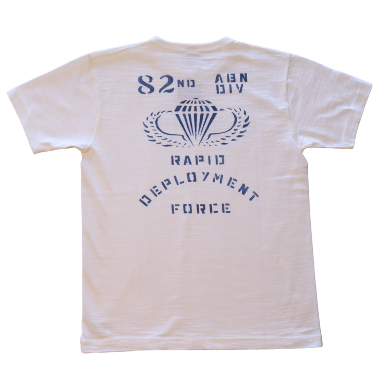 BUZZ RICKSON'S バズリクソンズ BR79564 SLUB YARN T-SHIRT "82nd AIRBORNE DIV."スラブヤーン Tシャツ