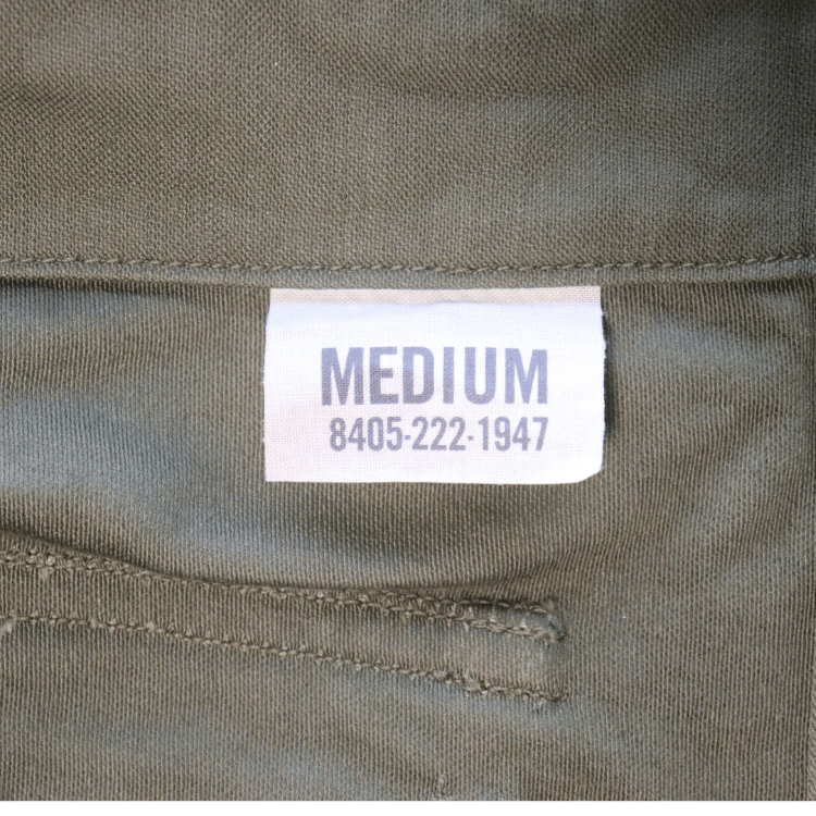 BUZZ RICKSON'S バズリクソンズ BR51735 TROUSERS, MEN'S, COTTON SATEEN OLIVE GREEN QM SHADE 107, TYPE I, CLASS SHORTS