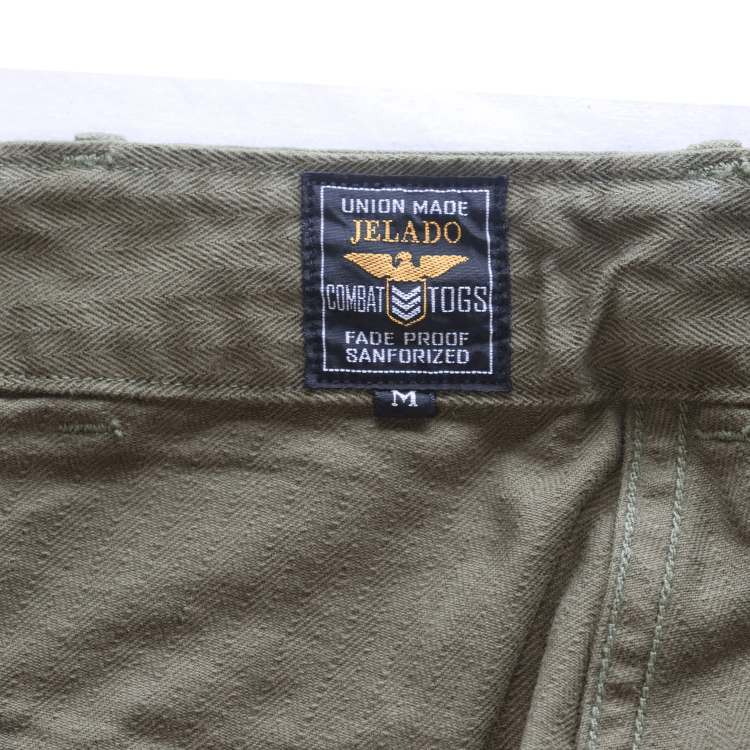 JELADO ジェラード CT03347 CM47 HBT Baker Pants ヘリンボーンツイル