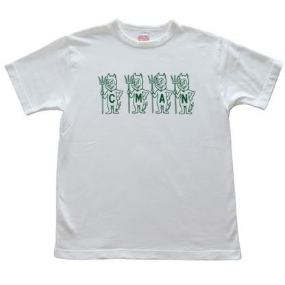 CUSHMAN クッシュマン 26866 Print T  "C M A N"  プリントTシャツ