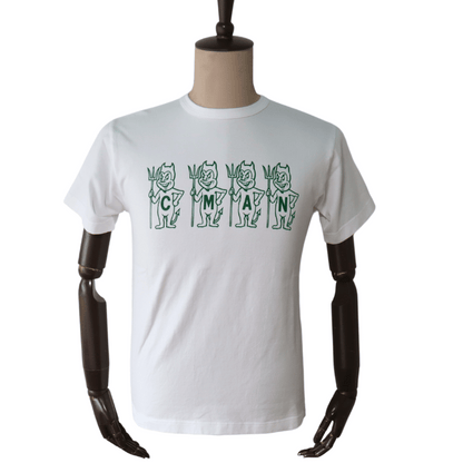 CUSHMAN クッシュマン 26866 Print T  "C M A N"  プリントTシャツ