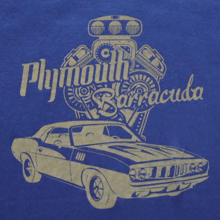 CUSHMAN クッシュマン 26869 Print T  "BARRA CUDA"  プリントT シャツ