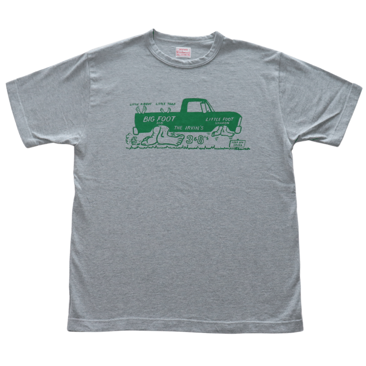 CUSHMAN クッシュマン 26868 Print T  "BIG FOOT"  プリントT