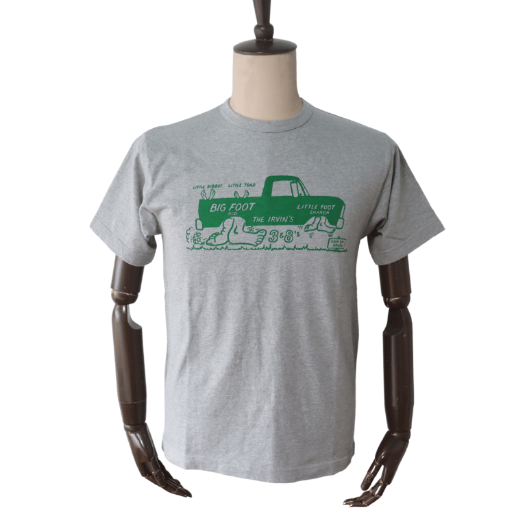 CUSHMAN クッシュマン 26868 Print T  "BIG FOOT"  プリントT