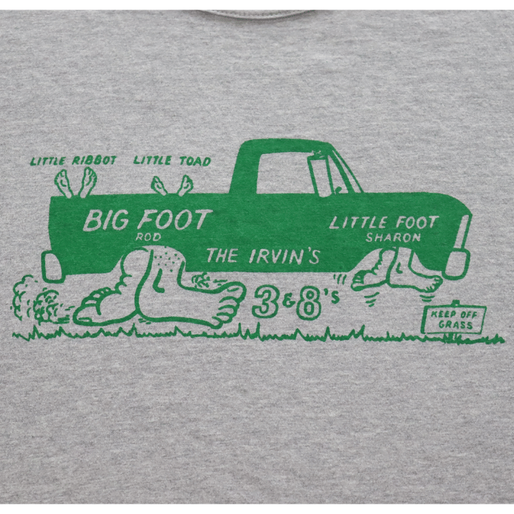 CUSHMAN クッシュマン 26868 Print T  "BIG FOOT"  プリントT