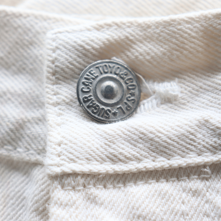 SUGAR CANE シュガーケーン SC42560 13oz. WHITE DENIM “1947 MODEL” (REGULAR STRAIGHT)
