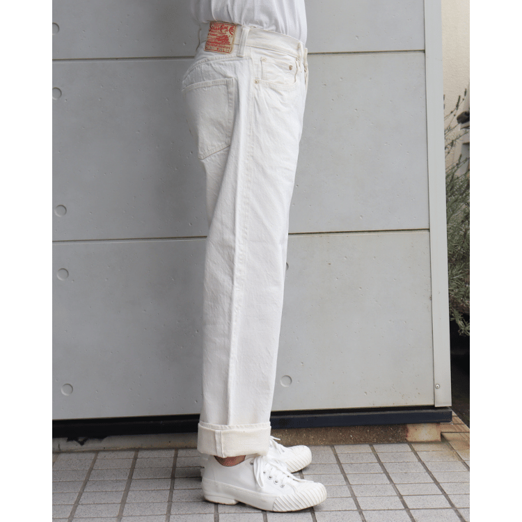 SUGAR CANE シュガーケーン SC42560 13oz. WHITE DENIM “1947 MODEL” (REGULAR STRAIGHT)