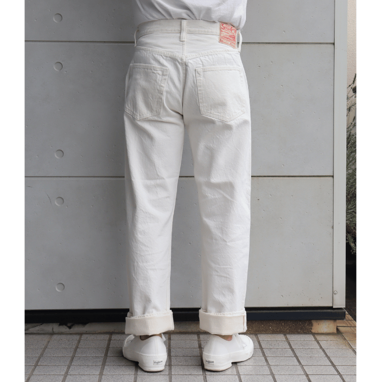 SUGAR CANE シュガーケーン SC42560 13oz. WHITE DENIM “1947 MODEL” (REGULAR STRAIGHT)
