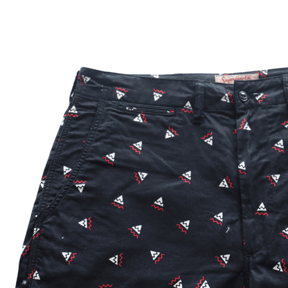 SUGAR CANE シュガーケーン SC52538 NATIVE AMERICAN BANDANA PRINT WORK SHORTS  ネイティブアメリカンバンダナプリントワークショーツ
