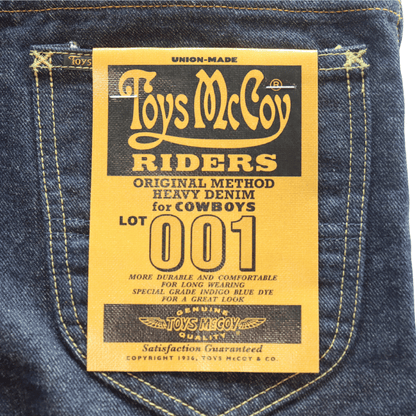TOYS McCOY トイズマッコイ TMP2303 OVERALLS for RIDERS DENIM LOT 001Z オーバーオールズ for ライダースデニム